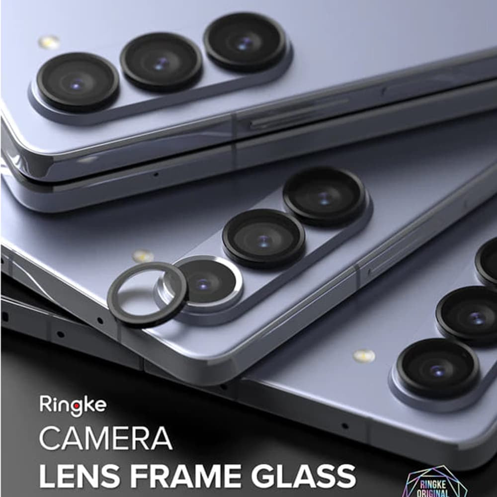 Ringke - Steklo okvirja leče kamere za Samsung Galaxy Z Fold5 - črno