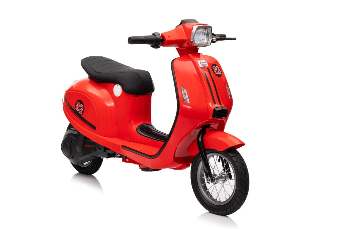 Motor na akumulator Retro 23 - Crveni