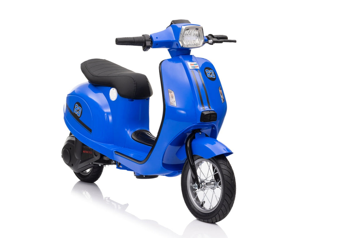 Motor na akumulator Retro 23 - Plavi