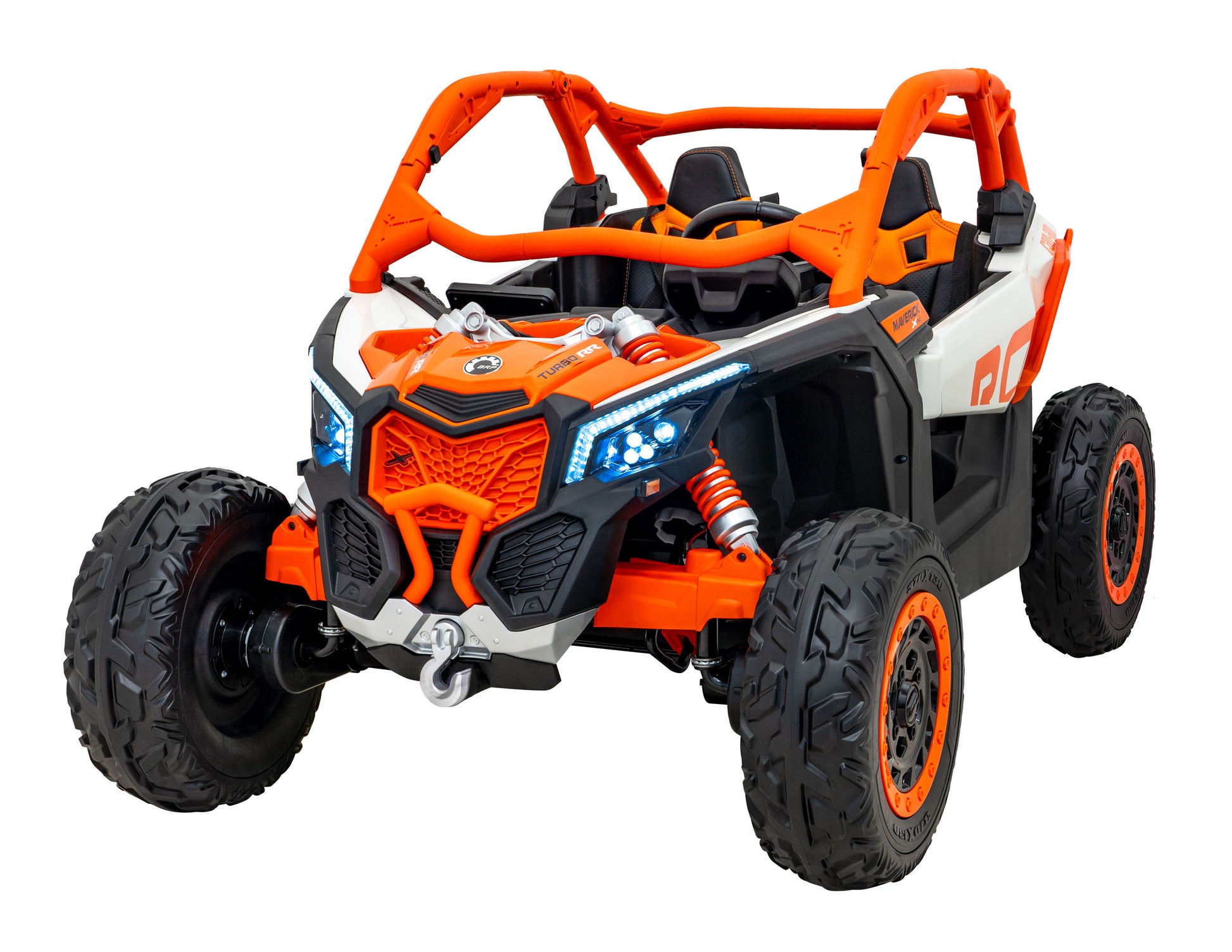 Buggy na akumulator Maverick Turbo RR STRONG - dvosjed - narančasti