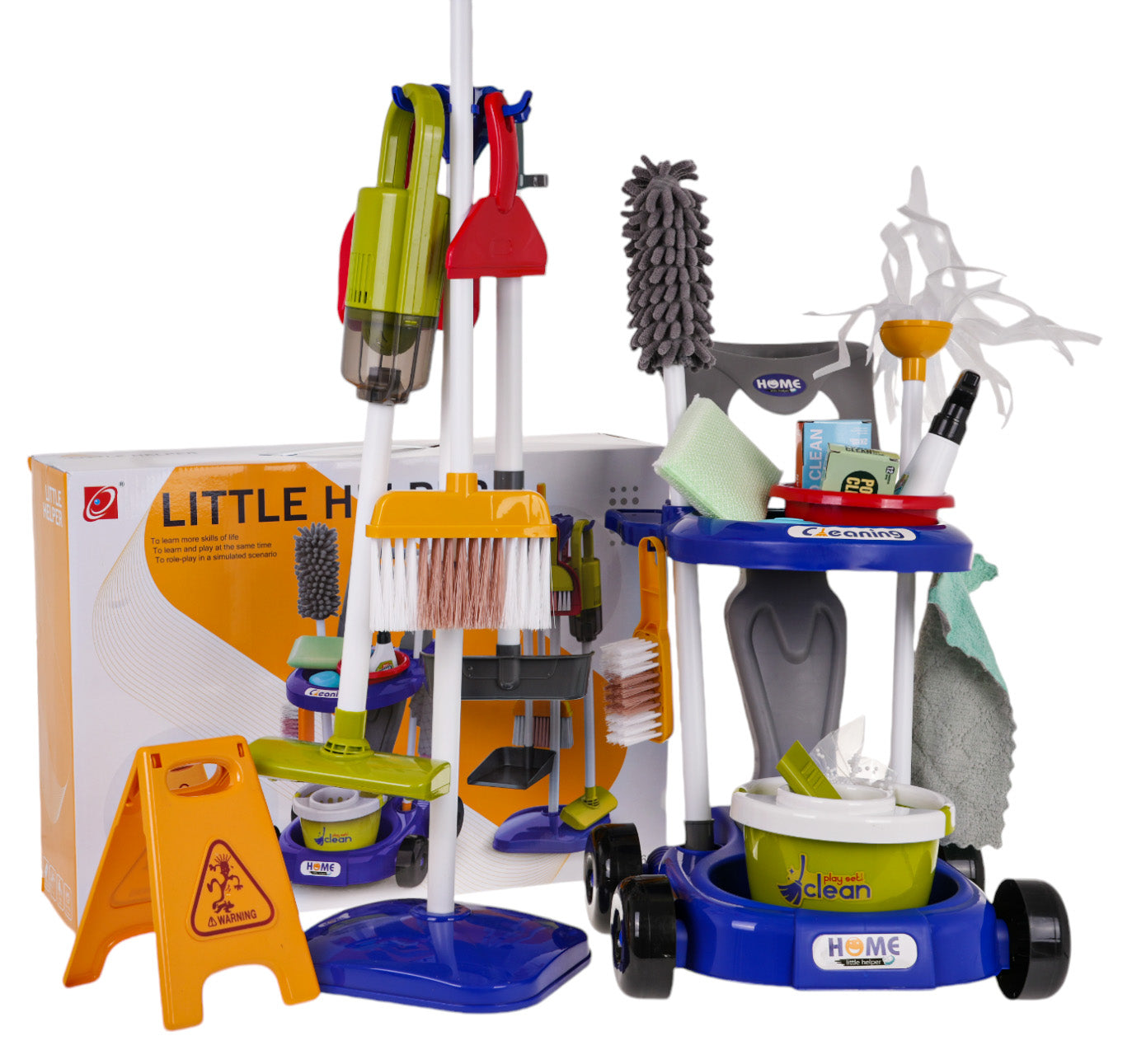 Set za čišćenje za igru little helper + rekviziti