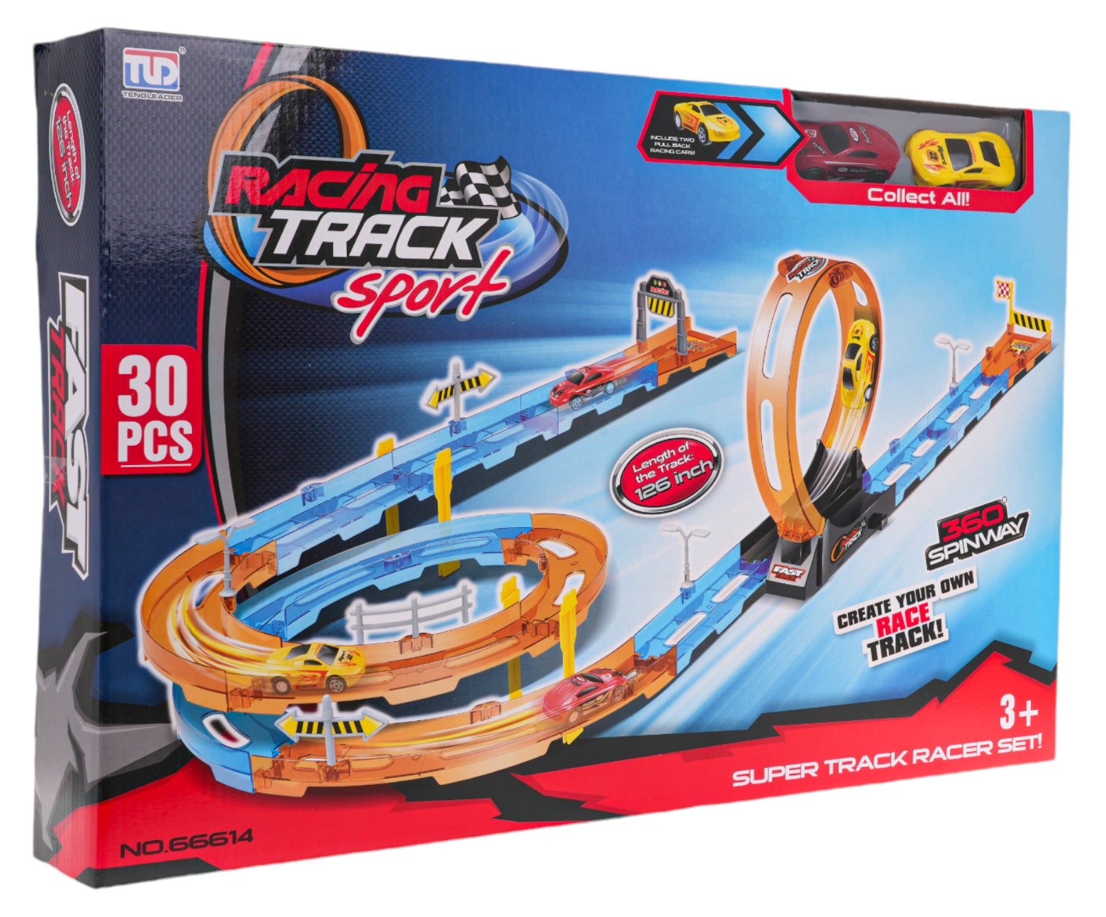 Staza za autiće Race Track - 30 kom