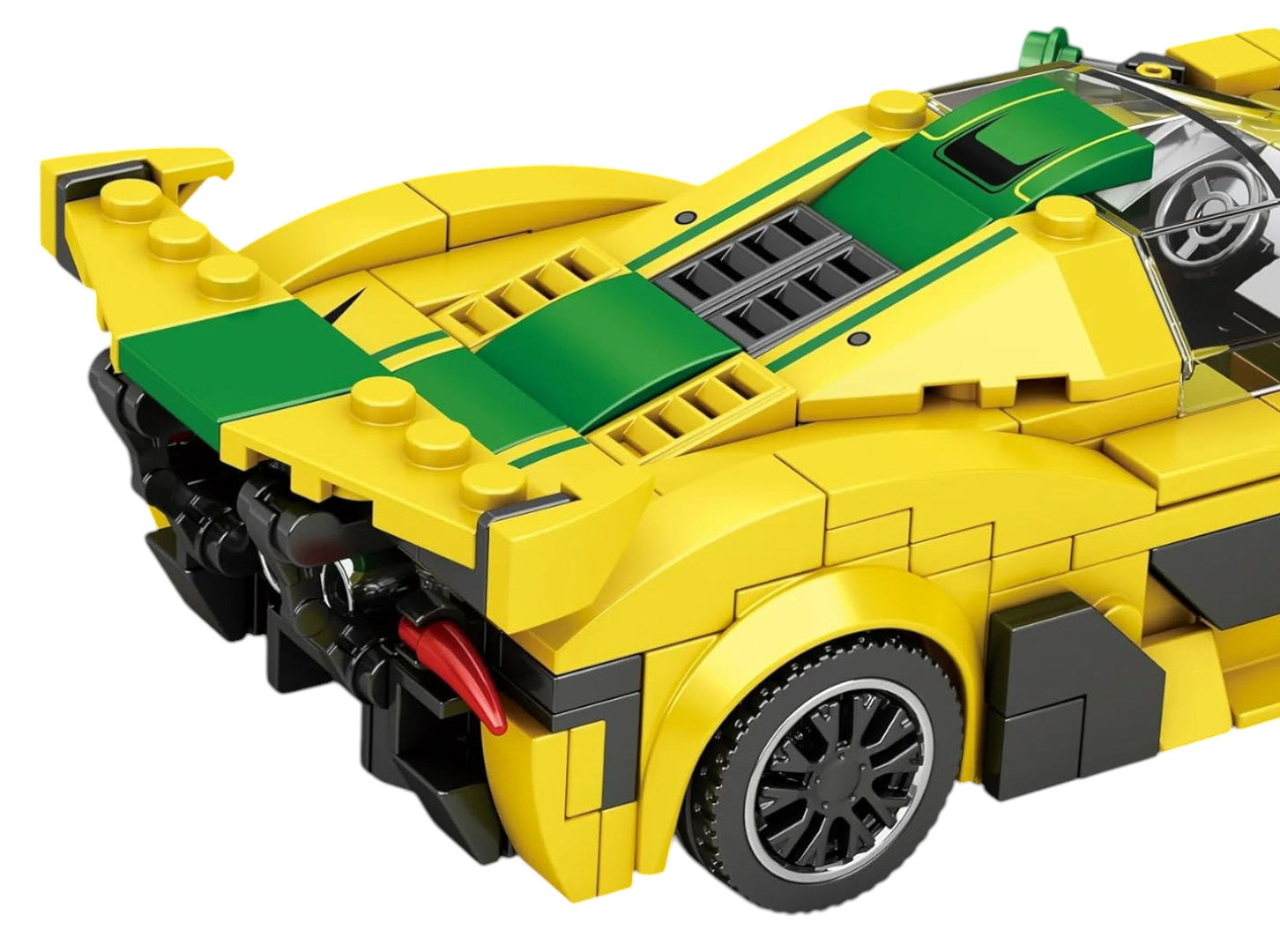 Sports Car Brick Set Yellow 368 pcs.