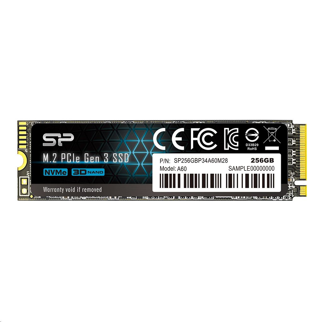 Silicon Power P34A60 M.2 256 GB PCI Express SLC NVMe