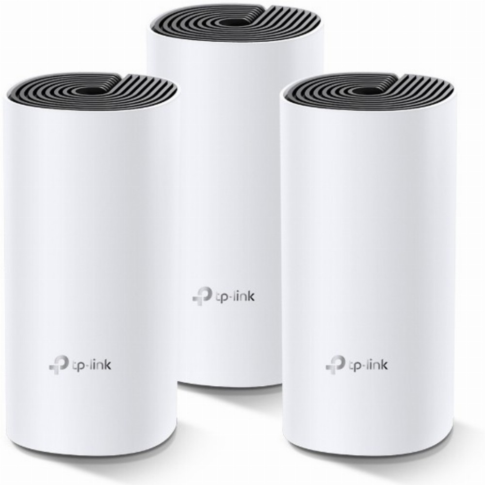 TP-Link Deco M4(3-pack) Dvofrekvencijski (2,4 GHz / 5 GHz) Wi-Fi 5 (802.11ac) Bijelo 2 Unutarnji
