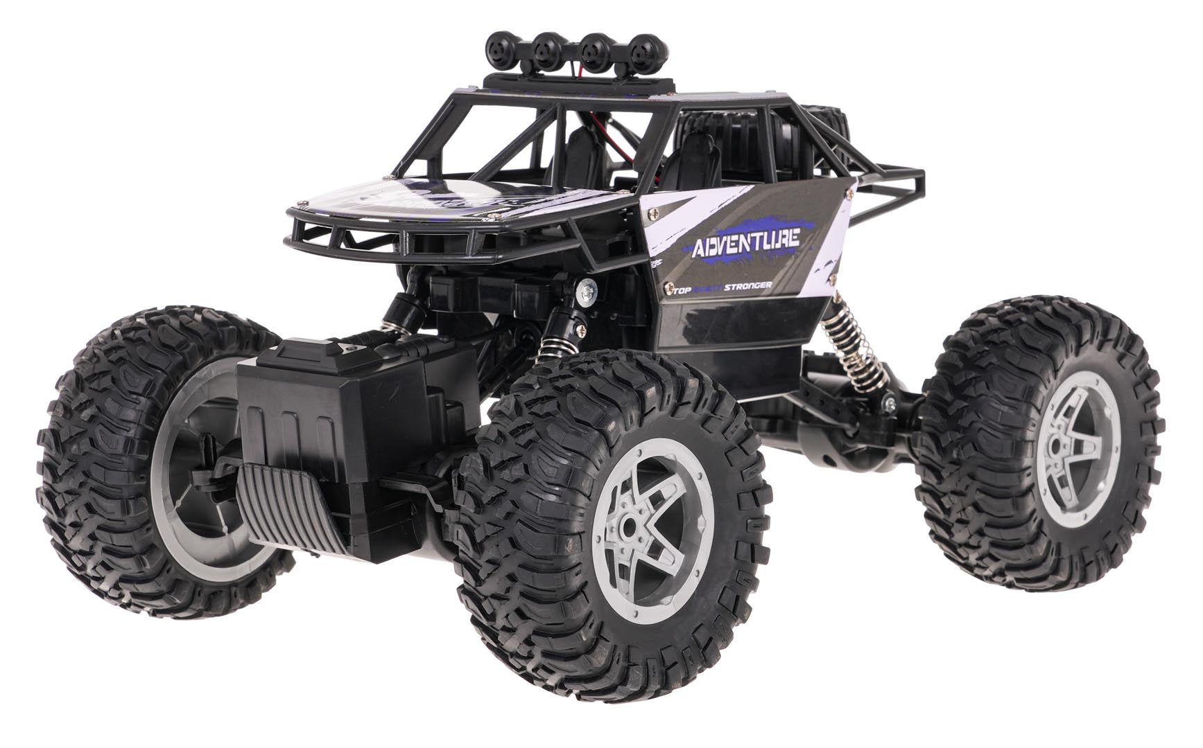 Metalni buggy na daljinsko upravljanje 1:14 Rock SHAKE - crni