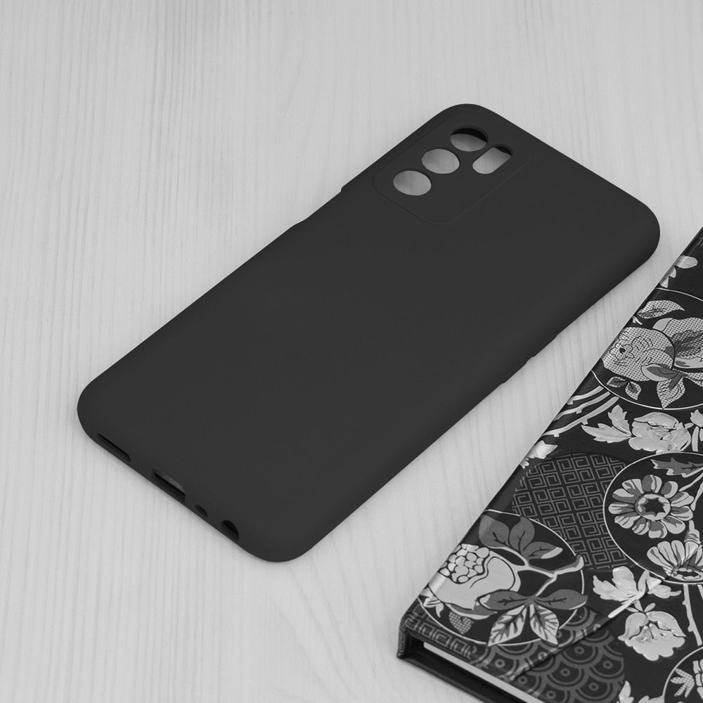 Techsuit Soft Edge Silicone ovitek za Honor X7a črn