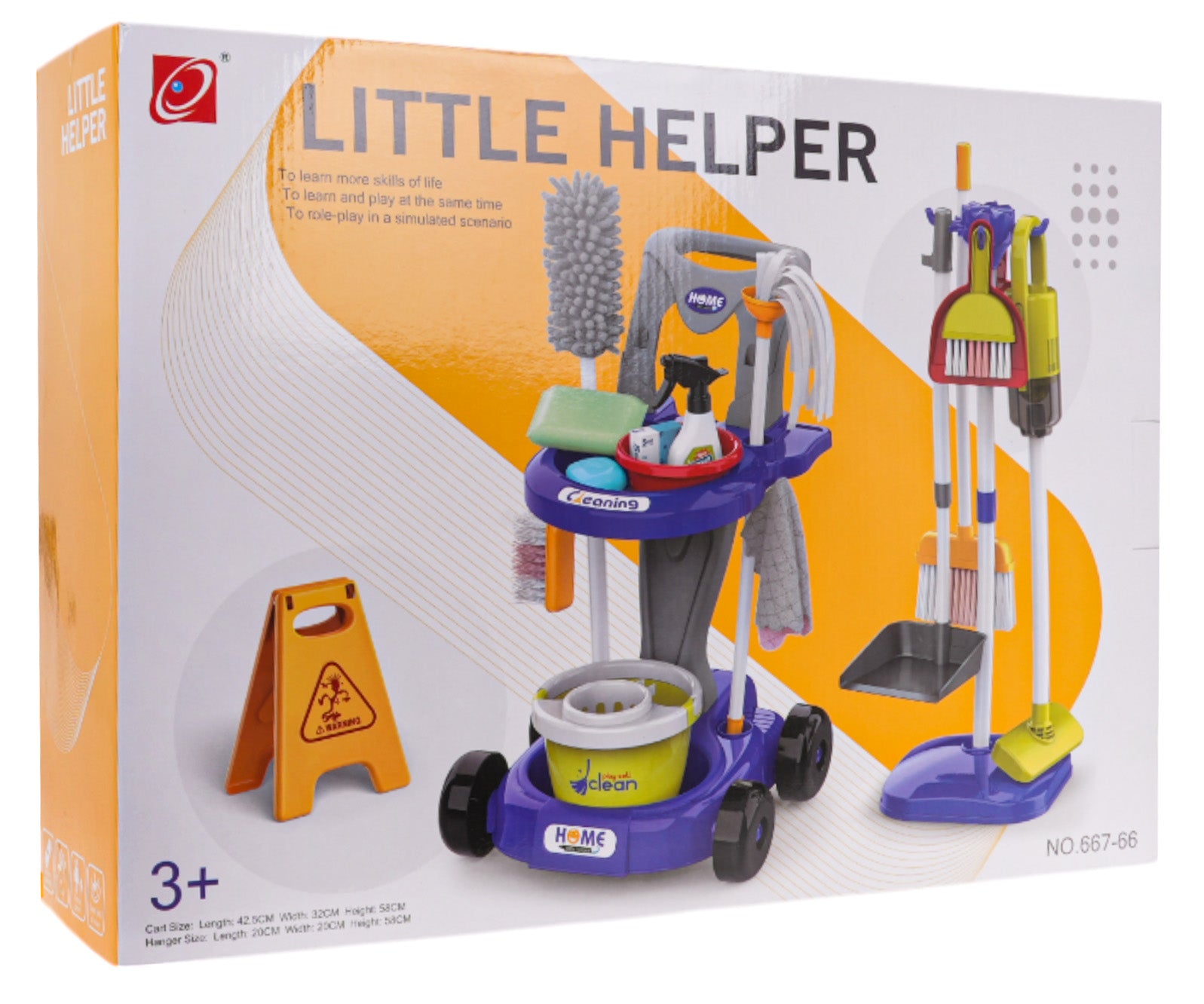 Set za čišćenje za igru little helper + rekviziti