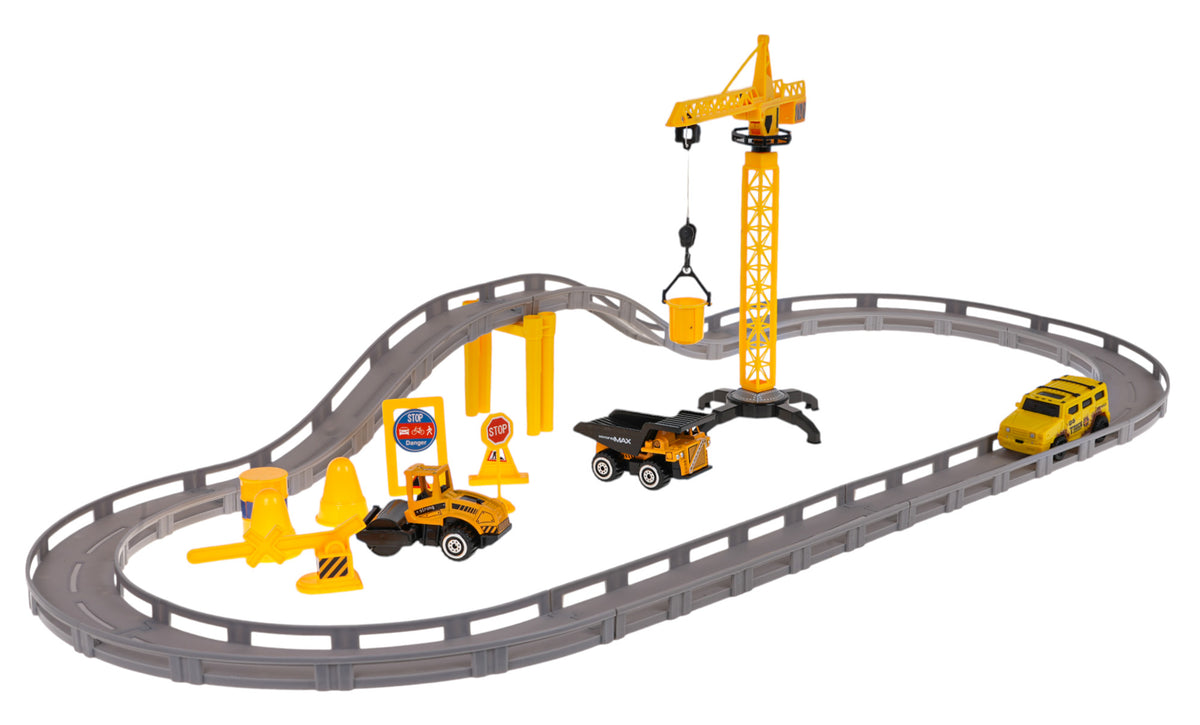 Staza za autiće Track Construction - žuta
