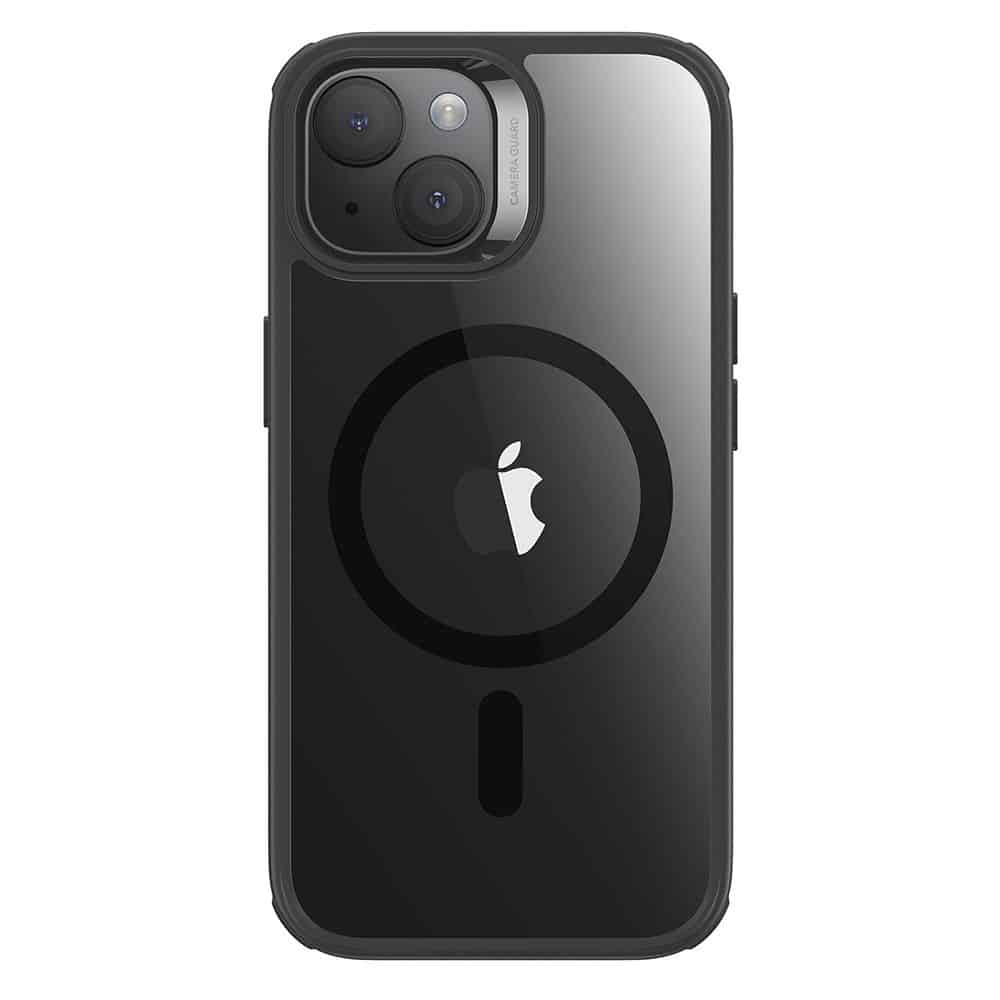 ESR - Classic Hybrid HaloLock ovitek za iPhone 15 Plus - prozorno črna