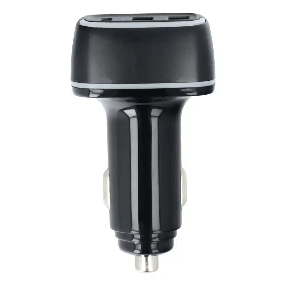 PAVAREAL avtopolnilec Type C PD 20W + 2x USB 4.8A PA-CC65 črn