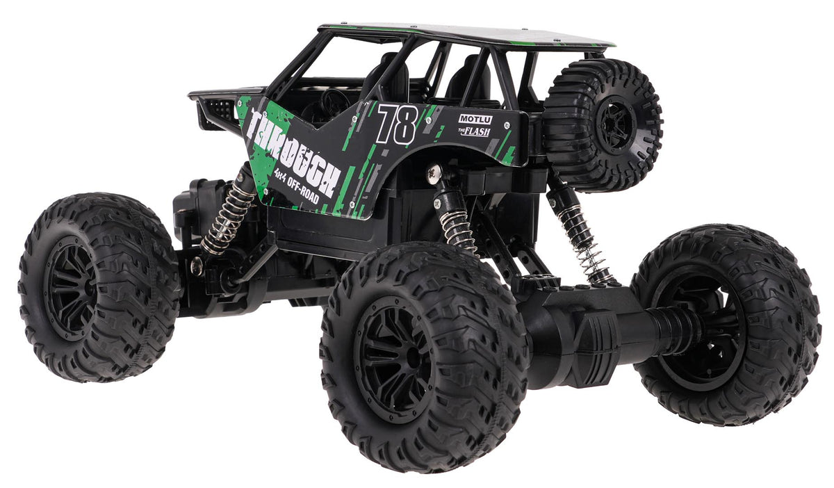 Buggy na daljinsko upravljanje 1:16 Racing 78 R/C - crno/zeleni