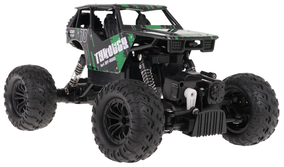 Buggy na daljinsko upravljanje 1:16 Racing 78 R/C - crno/zeleni