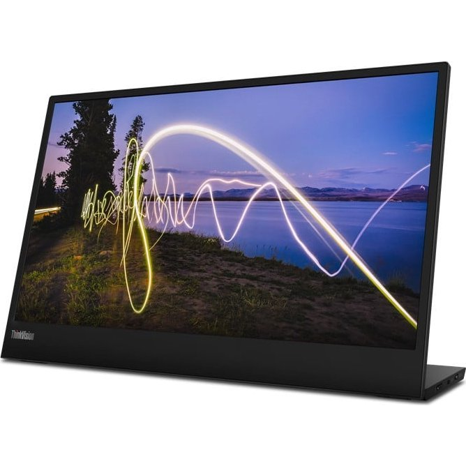 Lenovo ThinkVision M15 LED display 39,6 cm (15.6") 1920 x 1080 pikseli Full HD Crno