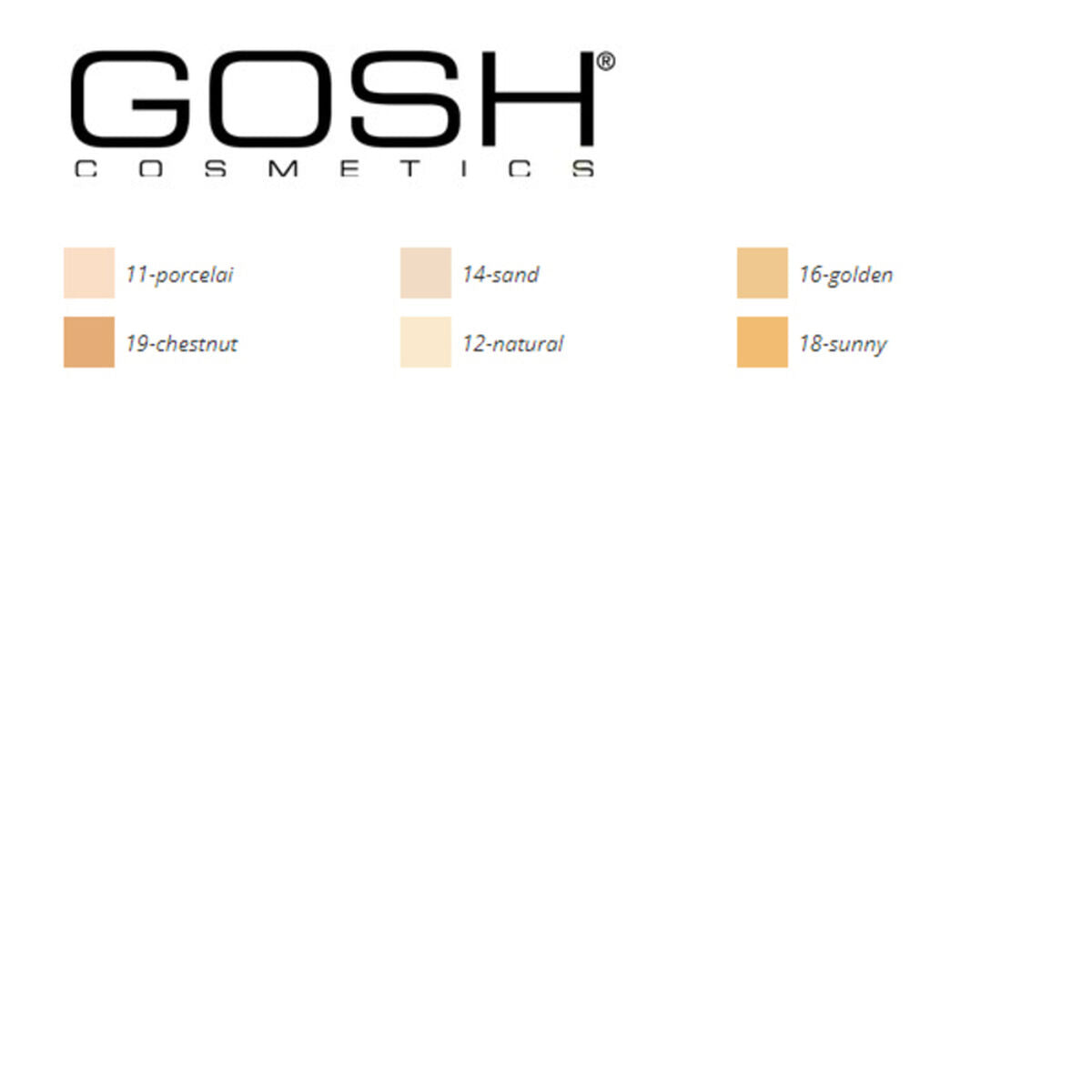 Tekuća Podloga za Šminku X-Ceptional Wear Gosh Copenhagen (35 ml)