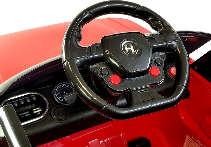 Auto na akumulator HL1638 - crveni