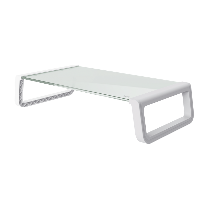 Trust 25351 nosač i stalak za monitore Prozirno, Bijelo Stolni