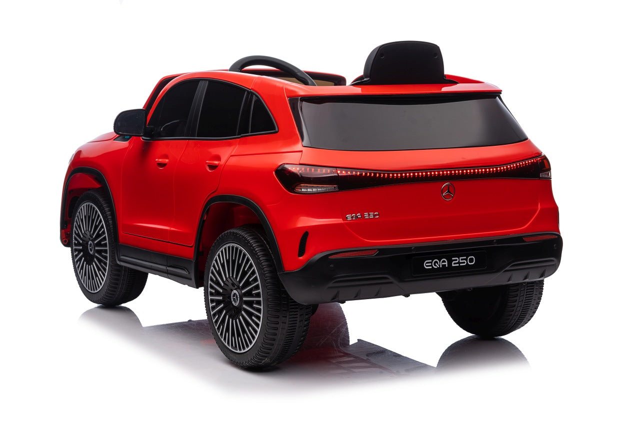 Licencirani auto na akumulator Mercedes Benz EQA 250 4x4- crveni