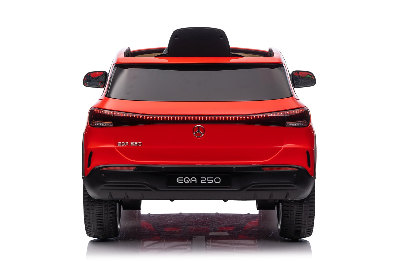 Licencirani auto na akumulator Mercedes Benz EQA 250 4x4- crveni