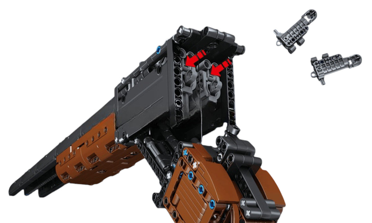 Pistol Block Set 1015 pcs.