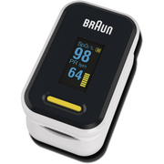 Braun YK-81CEU pulsni oksimetar Crno, Nehrđajući čelik