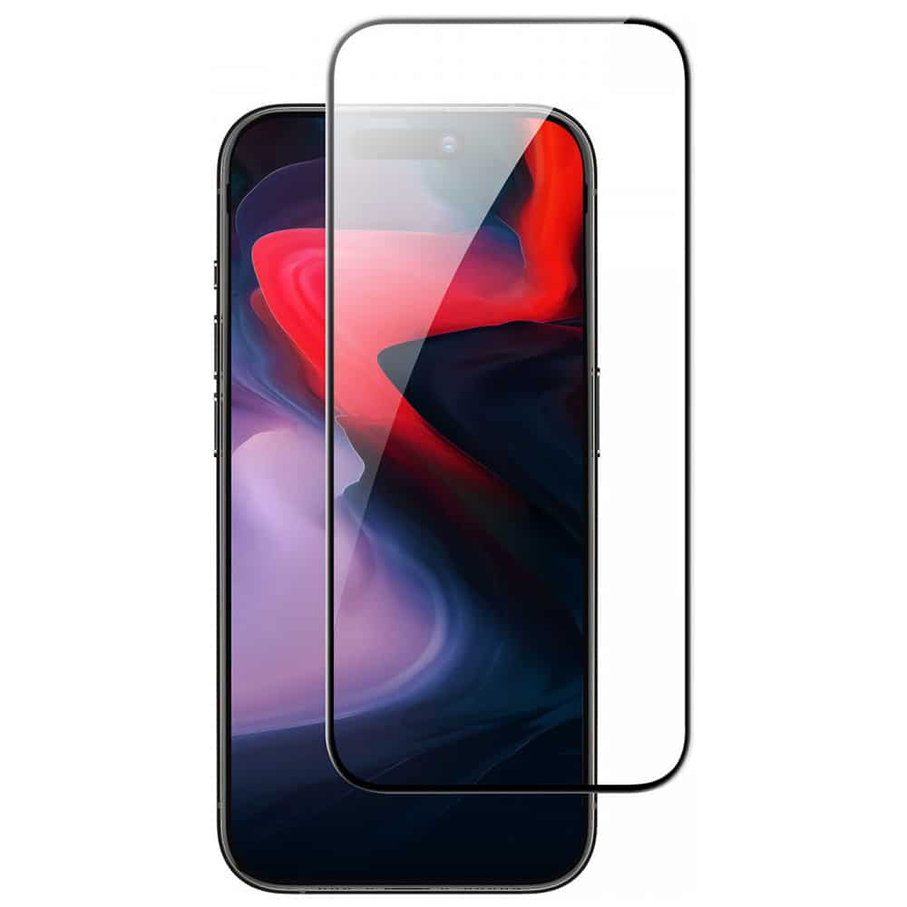 ESR - vrhunsko kaljeno steklo za iPhone 15 Pro Max - črno