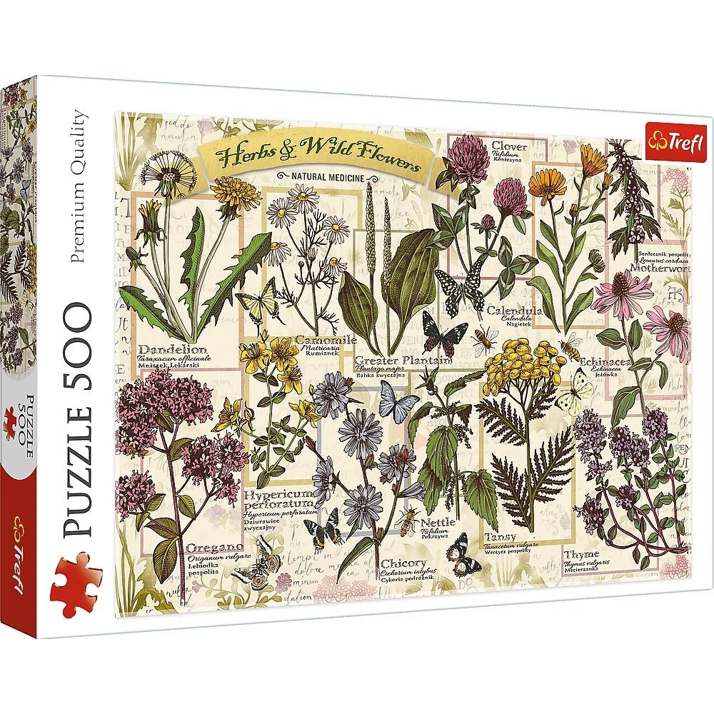 Trefl 37478 puzzle Slagalica 500 kom Flora