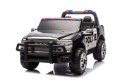 Licencirani auto na akumulator RAM 3500 Police - dvosjed - crni