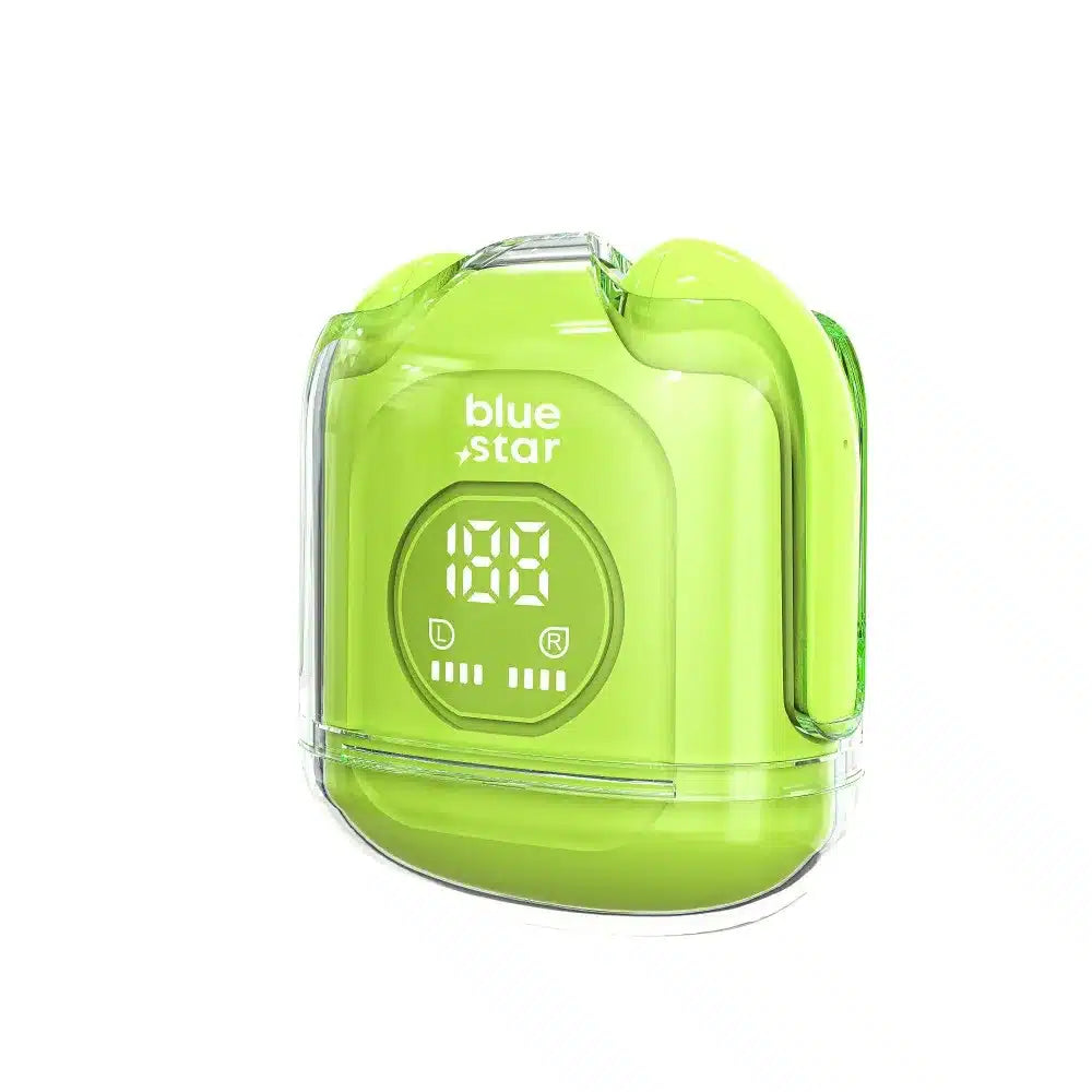 BLUE STAR bežične/bluetooth stereo slušalice TWS Transparency Fi22 zelene