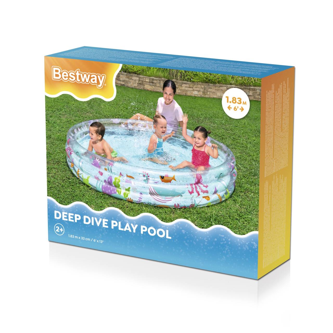 Bazen na napuhavanje  Sea World 183 33 BESTWAY