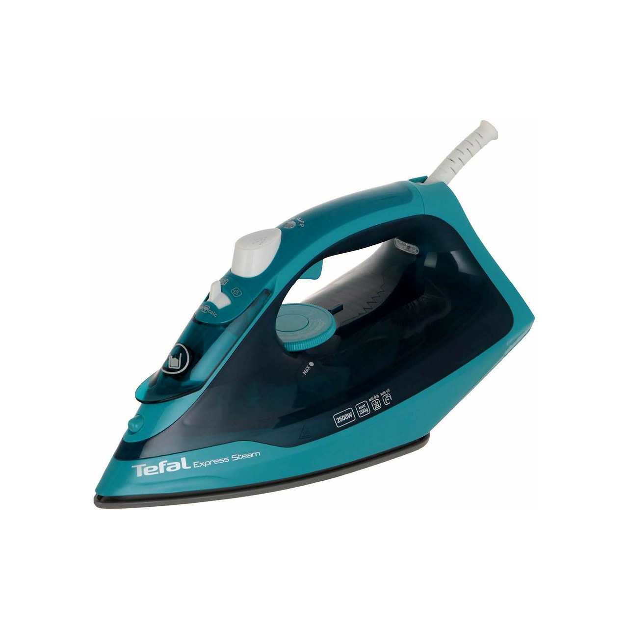 Tefal FV2867 Glačalo za suho & parno glačanje Durilium ploča za glačanje 2500 W Tirkizno
