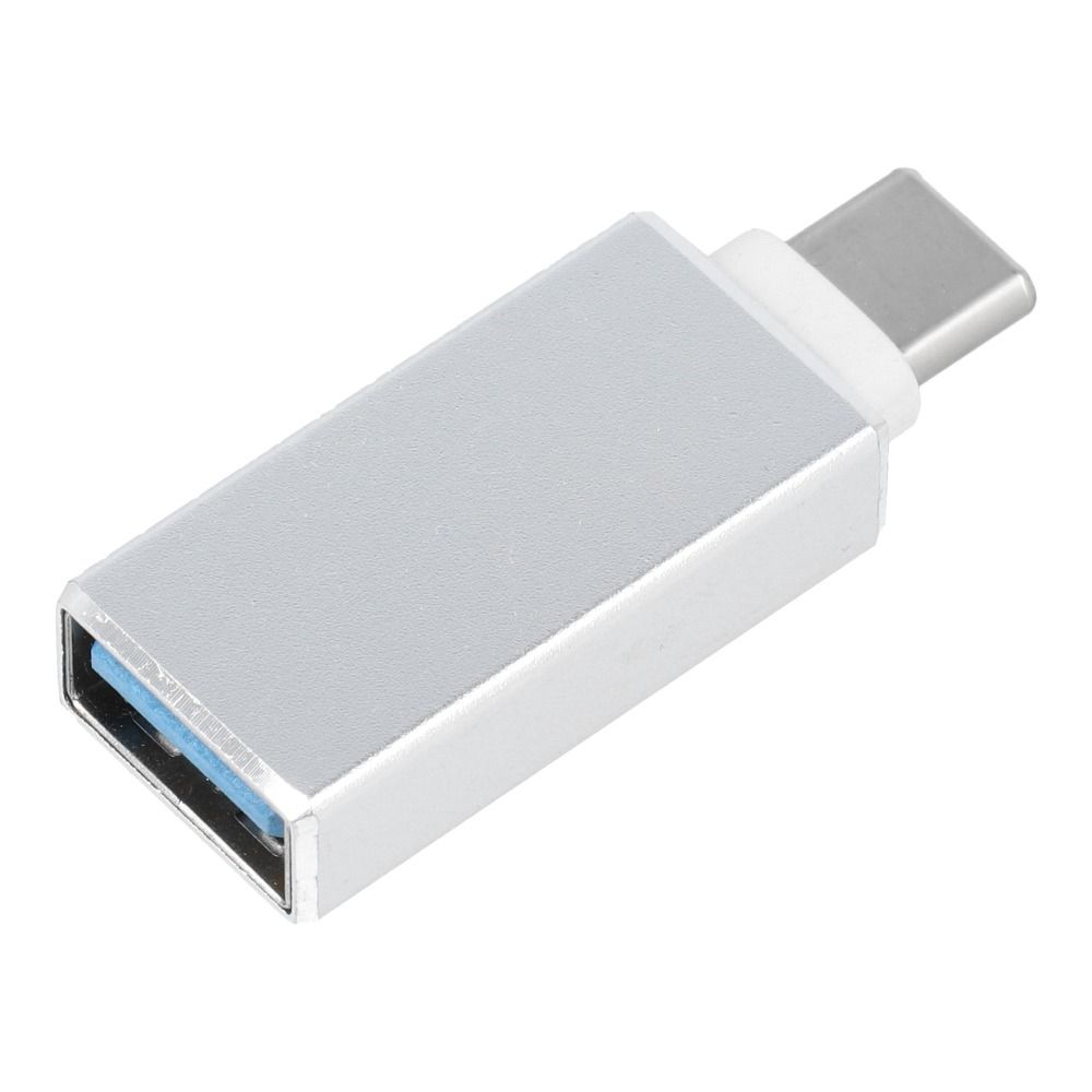 Adapter OTG USB A 3.0 (ženski) na Type-C (moški) bel