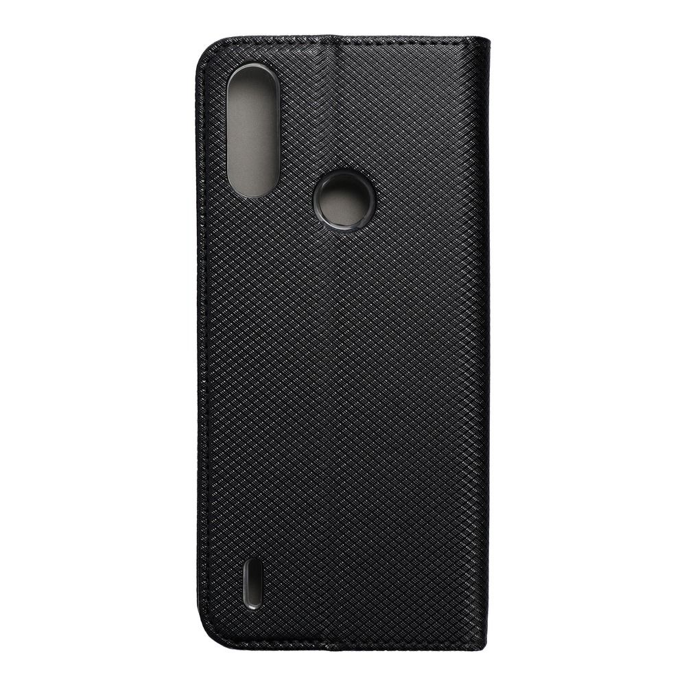 Pametni ovitek preklopna futrola za Motorola E7 Power črna
