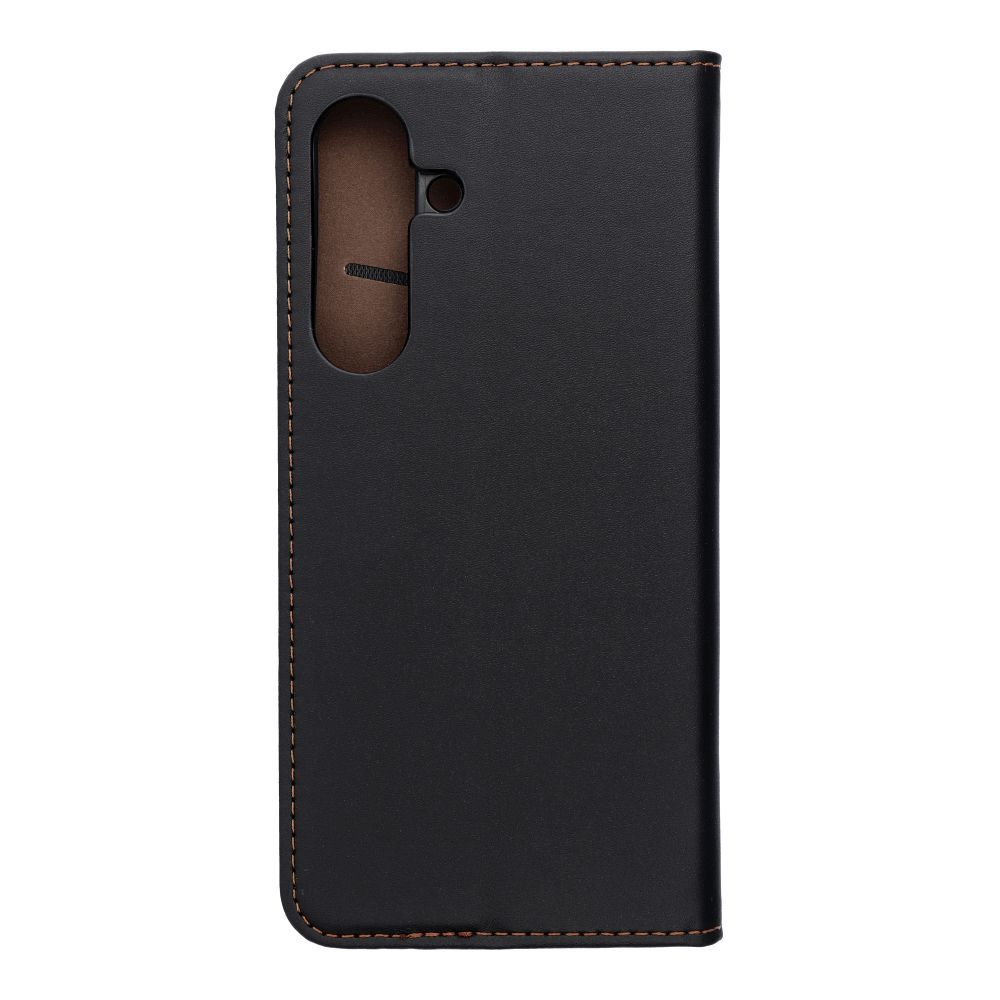 Usnjen ovitek za Samsung S25 FE Smart Pro Book črna