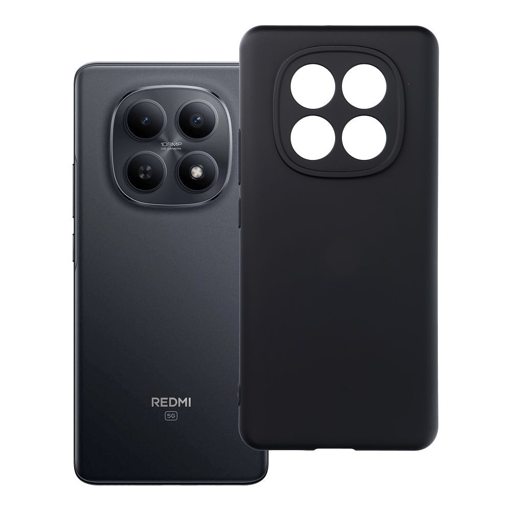 Silikonska maskica za Xiaomi Redmi Note 15 4G črna