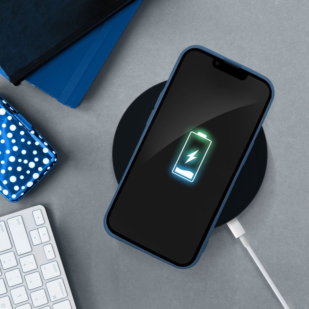 Silikonska maska ​​za Honor 600 plava