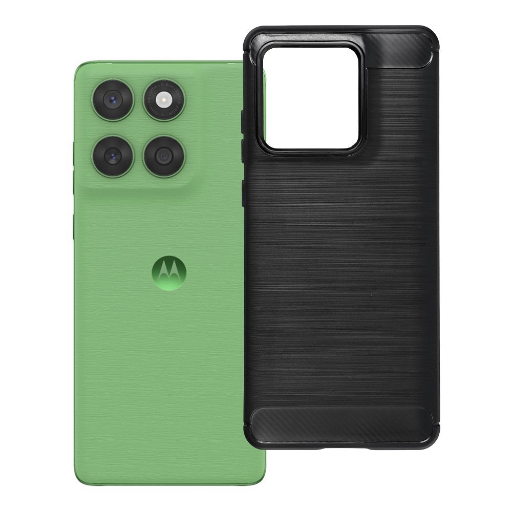 Ovitek za Motorola EDGE 60 / 60 FUSION Carbon 2.0 črna
