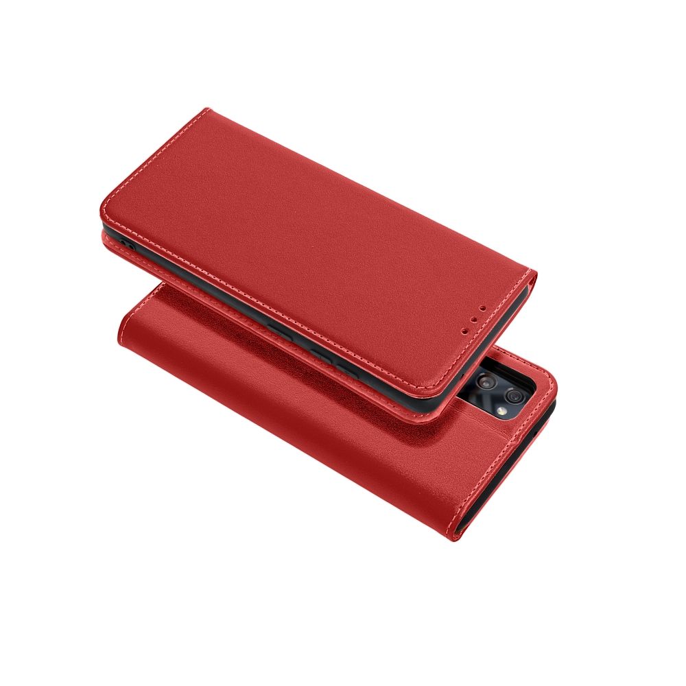 Kožna futrola za Xiaomi Redmi 17C Smart Pro Book – bordo