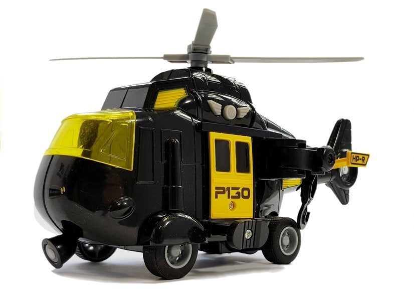 Helikopter za igru sa zvučnim i svjetlosnim efektima 1:20 - crno/žuti
