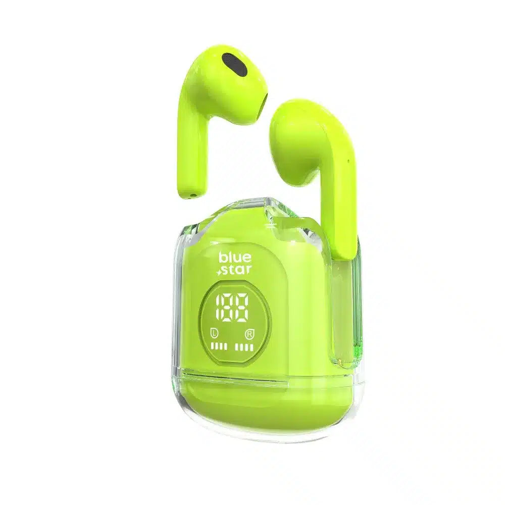 BLUE STAR bežične/bluetooth stereo slušalice TWS Transparency Fi22 zelene
