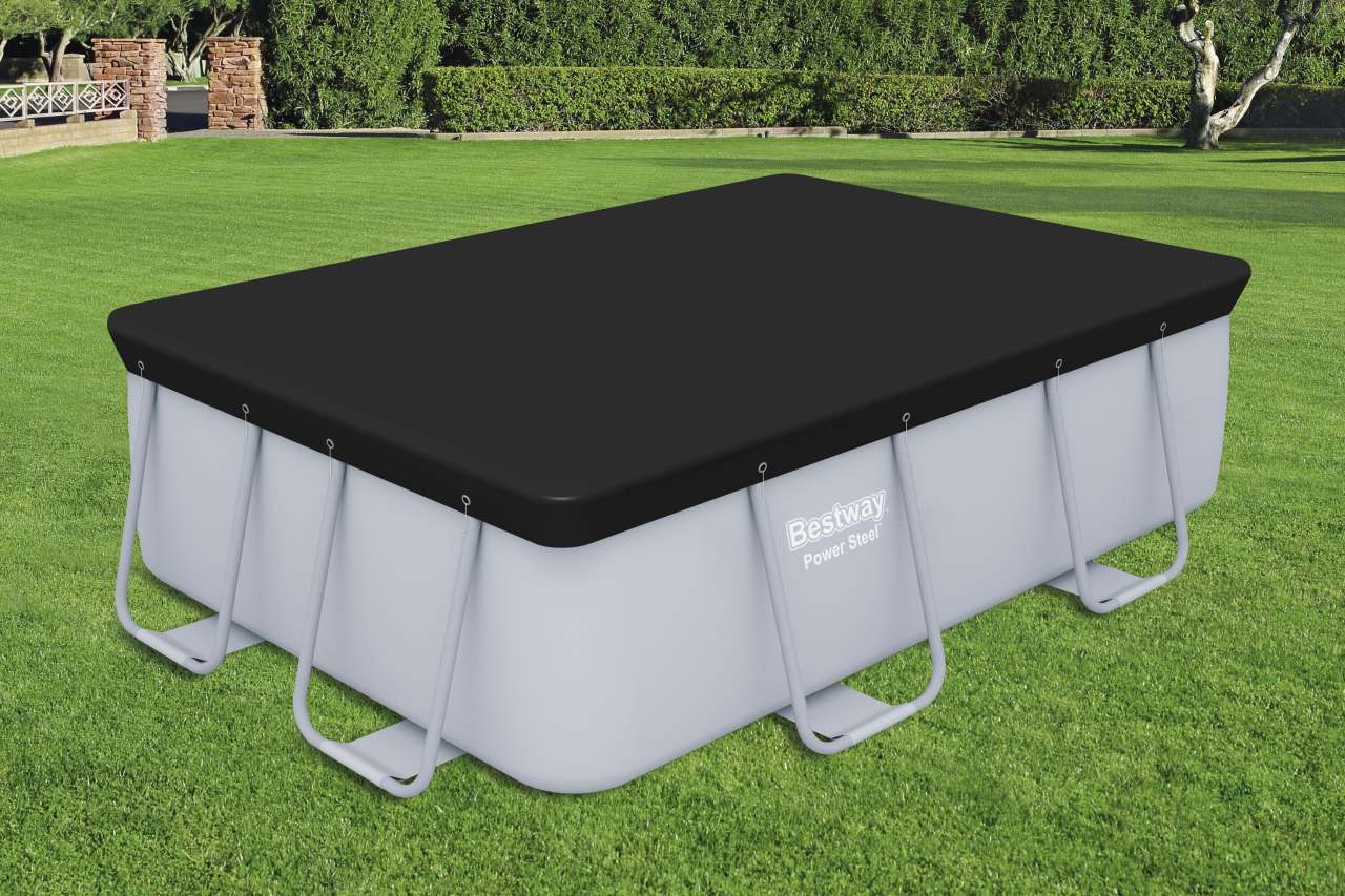 PowerSteel 9.3ft BESTWAY Pool Cover