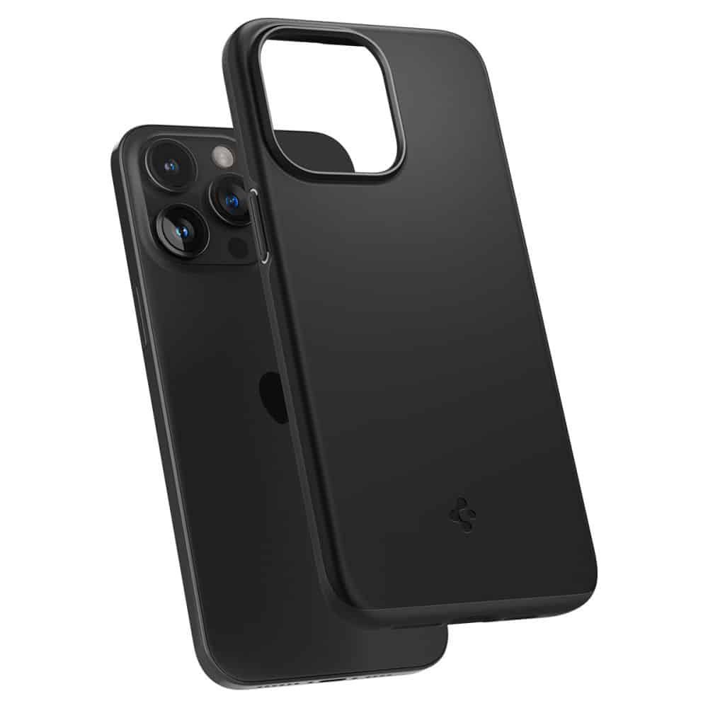 Spigen Thin Fit ovitek za iPhone 15 Pro Max ACS06544 - črn