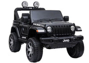Licencirani auto na akumulator Jeep Rubicon 4x4 - crni