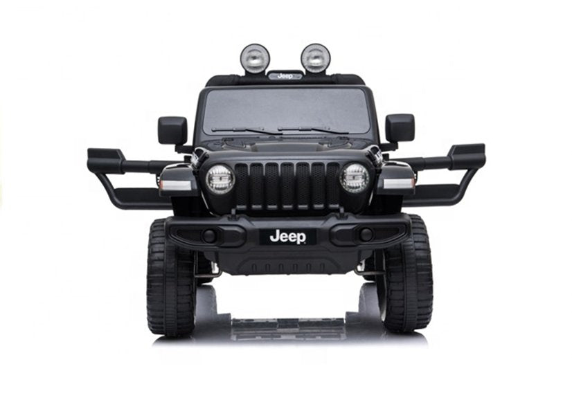 Licencirani auto na akumulator Jeep Rubicon 4x4 - crni