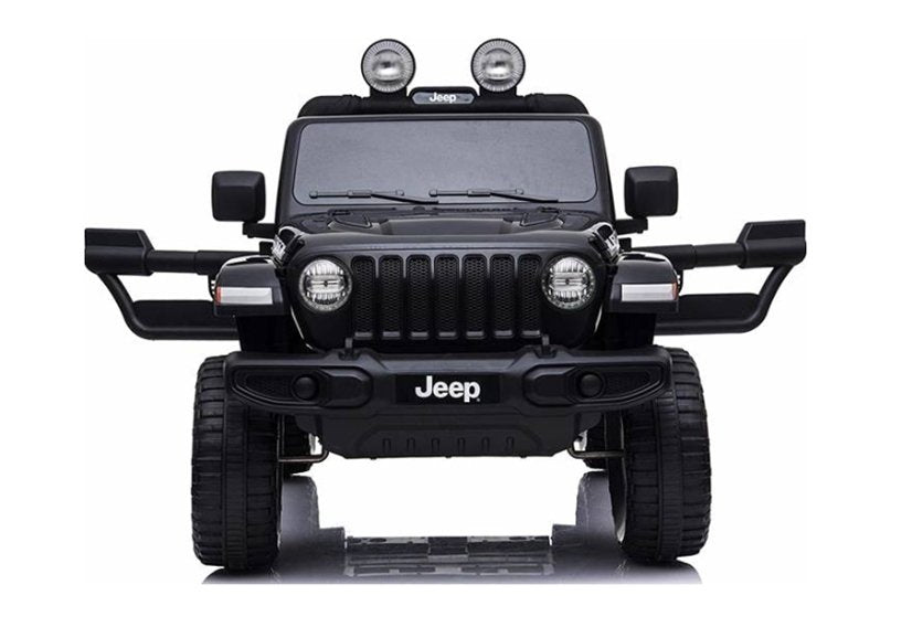 Licencirani auto na akumulator Jeep Rubicon 4x4 - crni