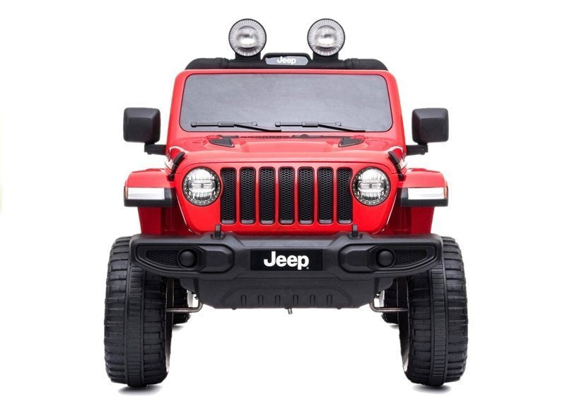 Licencirani auto na akumulator Jeep Rubicon 4x4 - crveni