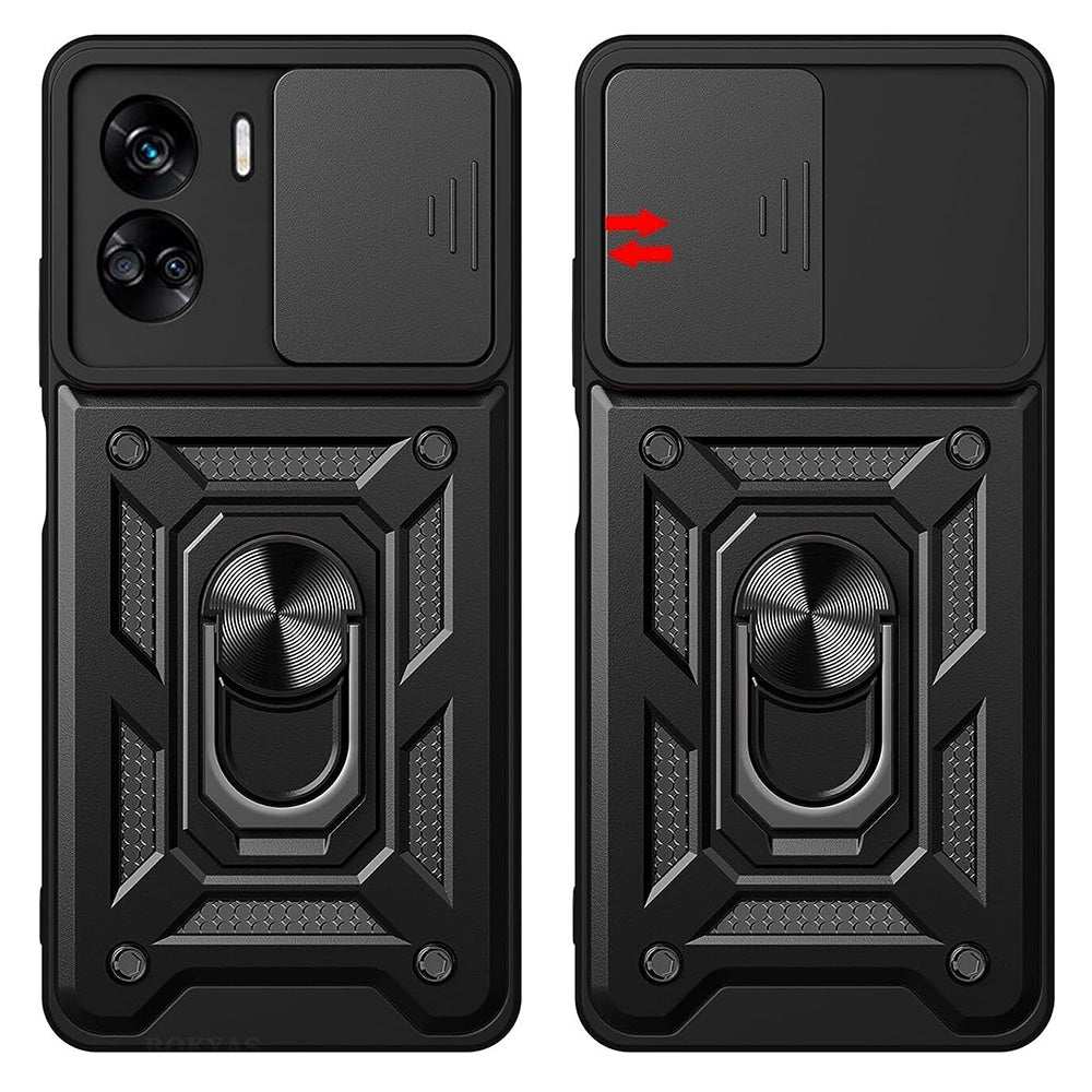 Techsuit – serija CamShield zaščitna maskica za Honor 90 Lite - črna