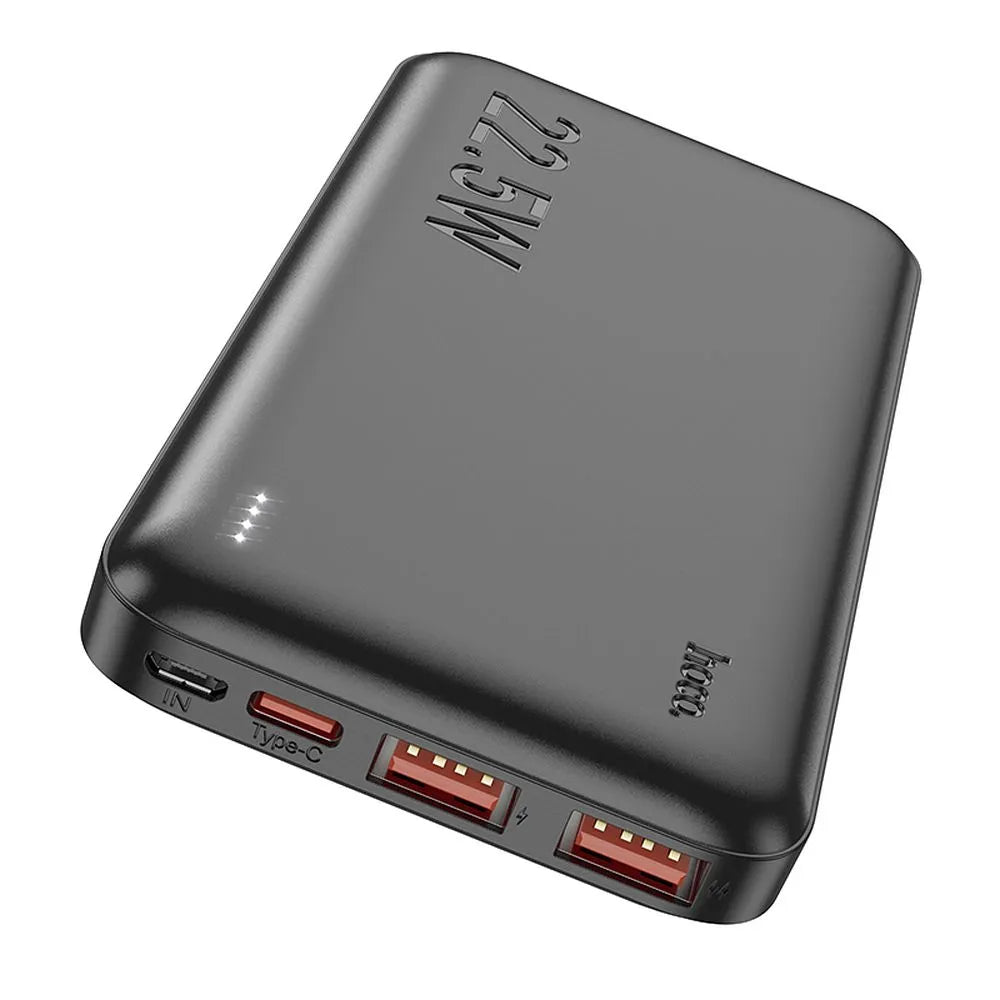 HOCO power bank 10000mAh PD QC 3A 22.5W J101 črn