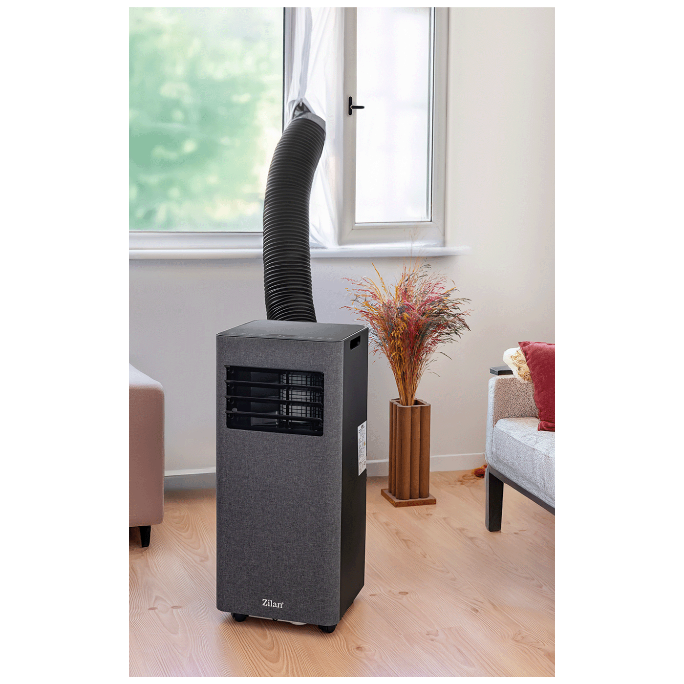 Zilan Prijenosni/Mobilni klima uređaj, 3u1, 9000 Btu, 1000W, WiFi - ZLN2617