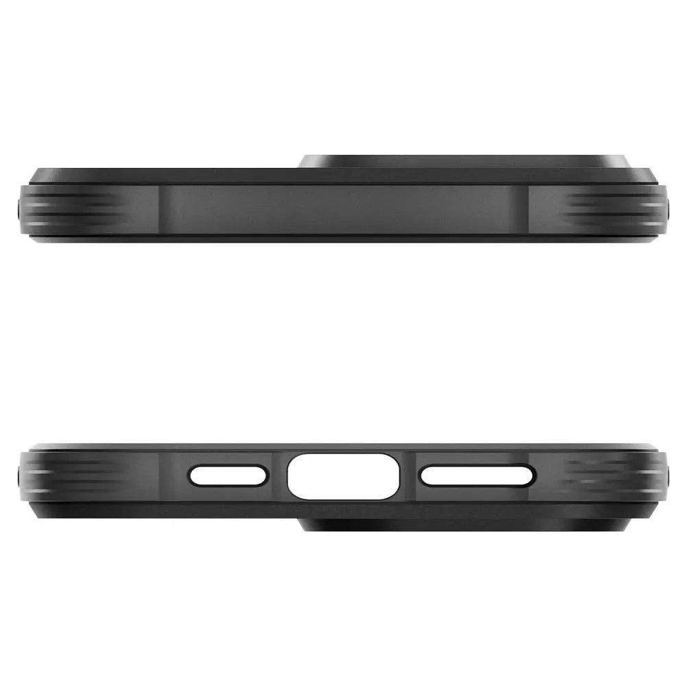 SPIGEN Rugged Armor MAG ovitek, združljiv z MAGSAFE za IPHONE 15 PRO MAX mat črna